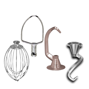 Agitators compatible with Hobart Mixers dough hooks, Stainless Steel Whips, Aluminum Beaters & Paddles, Pastry knives buy Online fast shipping