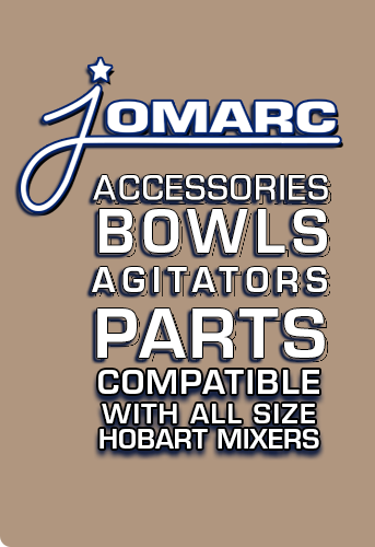 Hobart Mixer Accessories Stainless Steet Bowls, Agitators, Hobart Parts