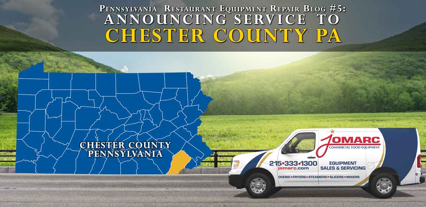 Restaurant Equipment Repair Chester County Coatesville Downingtown 19335, Thorndale 19372 Windon 19382, West Goshen, Marshalltown, Altor, Caswallen