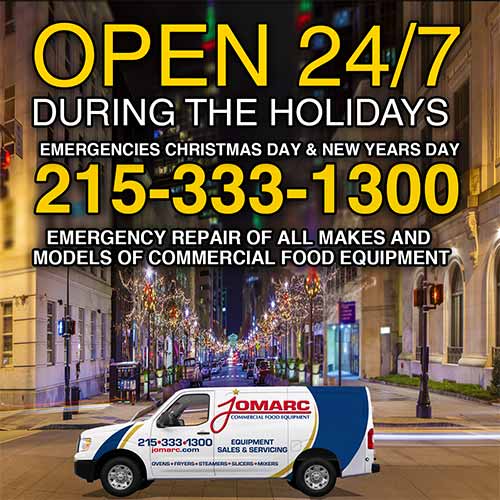 omarc is open 24/7 for Holiday Emergency Repair Christmas and New Year's Day 2019 ! 